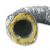 Fully Insulated Air Duct w/Clamps  4" x 33'