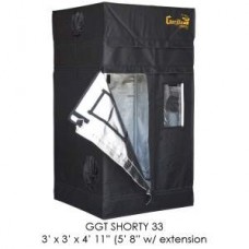 Gorilla Grow Tent SHORTY w/ 9" Extension Kit 3'x3'