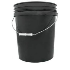 Bucket 5 Gallon Black