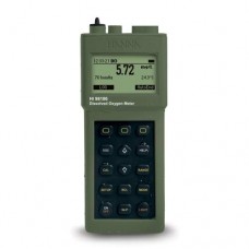 Portable Dissolved Oxygen Meter, Waterproof, 115v